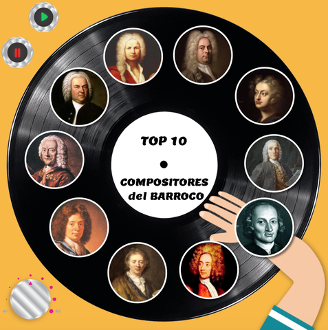 Compositores del barroco.