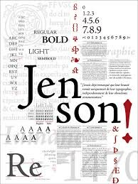 Fonts sizes and type.