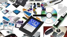 Timeline: Evolución de los dispositivos de almacenamiento.