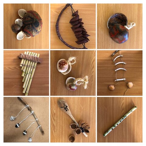 Primeros instrumentos musicales.