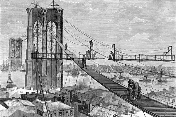 PUENTE BROOKLYN - Coronel Washington Augustus Roebling