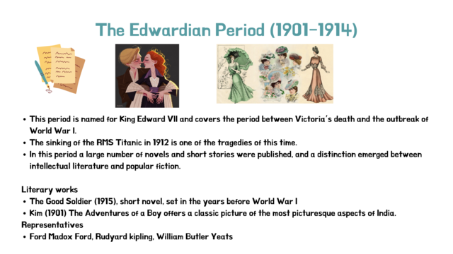 The Edwardian Period