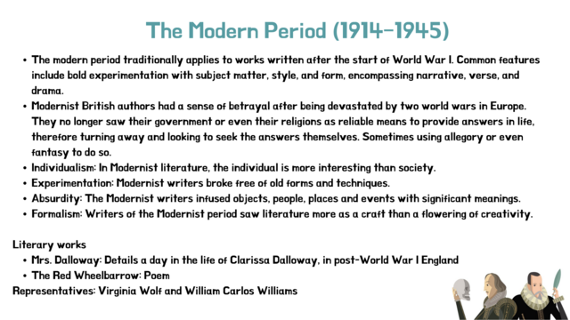The Modern Period
