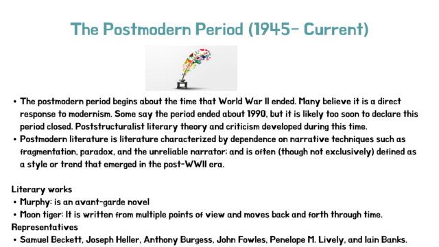 The Postmodern Period