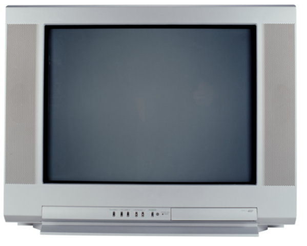 Primer TV color en la casa