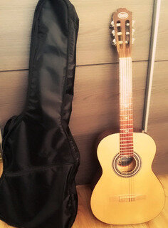 mi primera guitarra y mi acercamiento al canto