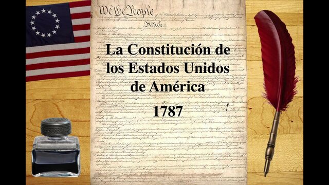 LA CONSTITUCIÓN DE ESTADOS UNIDOS DE AMÉRICA
