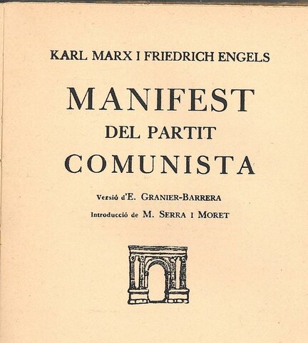 Publicació del manifest comunista de Karl Marx a Europa
