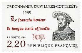 1539 l'ordonnance de villers cotterêts et la construction administrative francaise