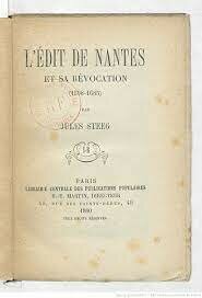 l'edit de nantes et sa revocation