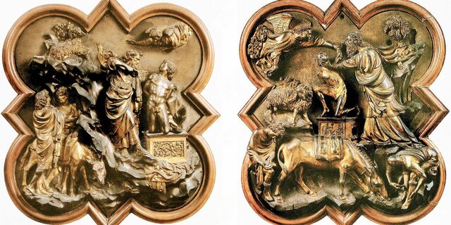 Concorso formelle Battistero (Ghiberti/Brunelleschi)