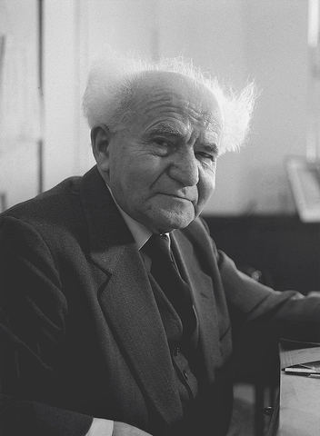 David Ben Gurion nominato primo ministro ad interim del Levante