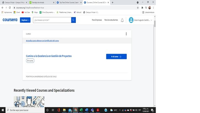INSCRIPCIÓN A CURSO CESAR CASTIBLANCO