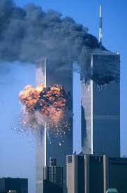 Attack on the Twin Towers in New York