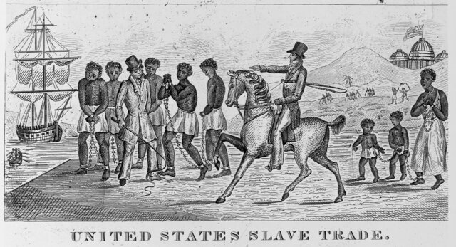 Slave trade ends in the United States