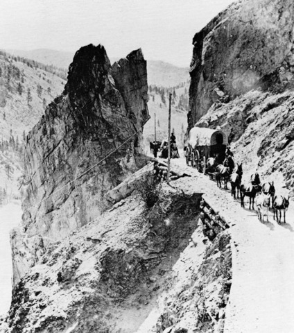 Caribbo Road was Completed