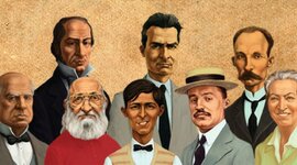 Timeline: Línea de tiempo de Maestros y  su incidencia en la educación de América Latina