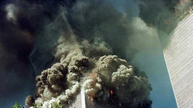 Attack on the Twin Towers in New York