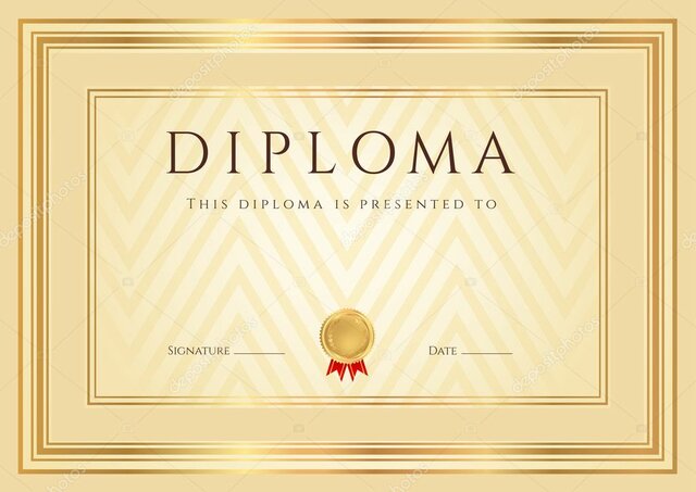 Diploma de creatividad manual