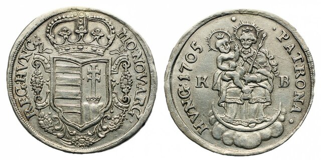 II. Rákóczi Ferenc: arany tallér