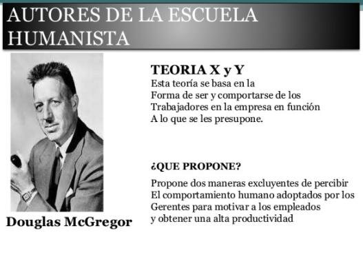 McGregor carácter pasivo e indolente de las personas