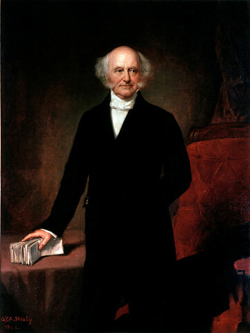 Martin Van Buren becomes 8th U.S. President