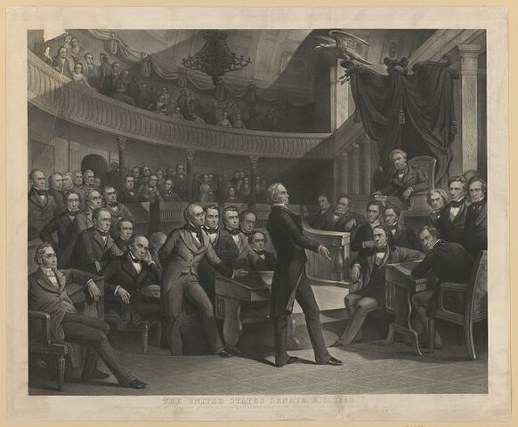 Henry Clay passes The Compromise of 1850