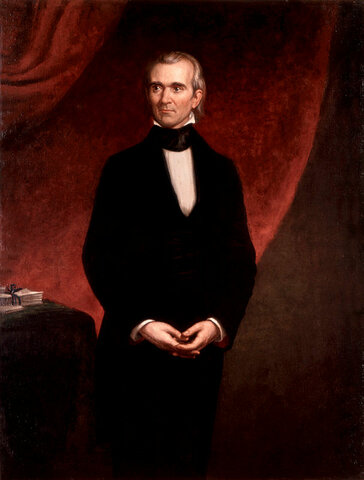 James K. Polk becomes 11th U.S. President