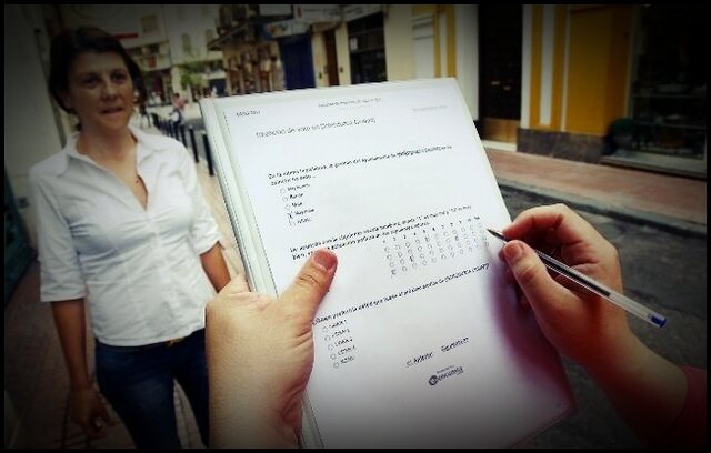 Etapa de los encuestadores.