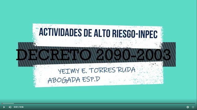 Decreto 2090 de 2003