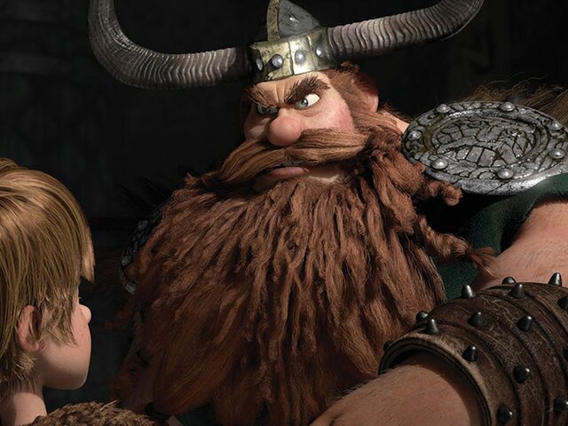 9. Stoic discovers Toothless and is angry.