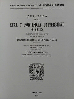 Real y Pontificia universidad de México