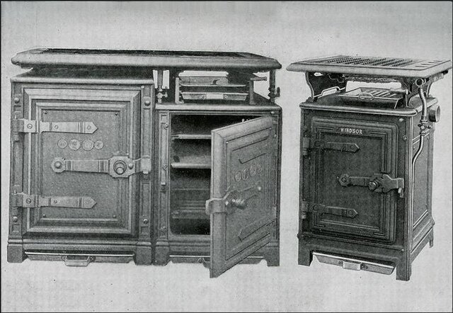 First Patented Gas Oven
