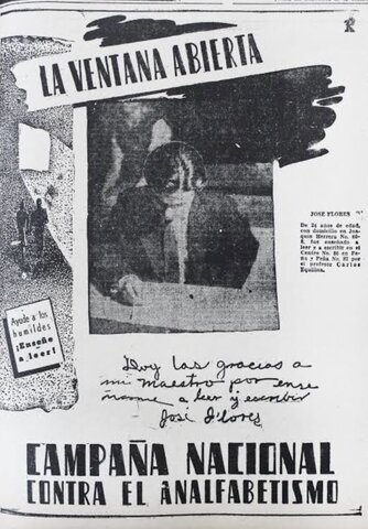 Campaña contra el Analfabetismo