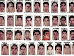 fueron desaparecidos  43  estudiantes  normalista