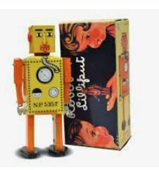 Primer robot de juguete