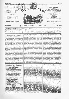 Vorwärts ("Adelante")