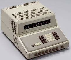 Primer prototipo de las calculadoras de escritorio