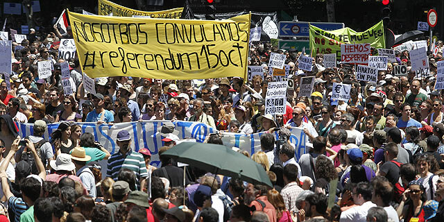 Revolta per la democràcia a Madrid (fet social).