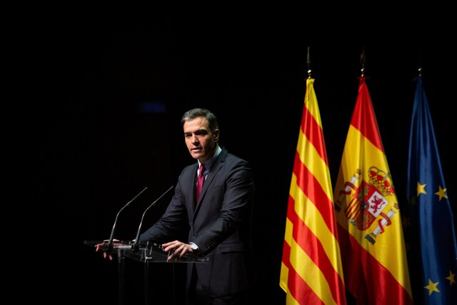Sánchez president.