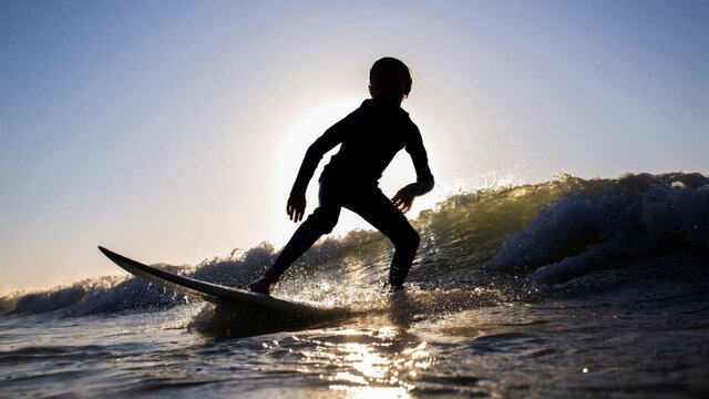 Vaig fer un casal de surf amb una amiga