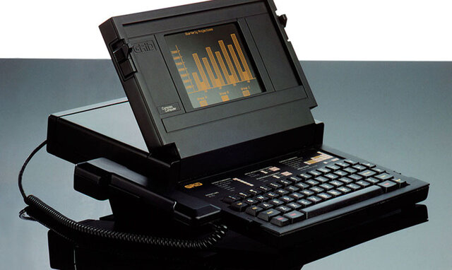El primer ordenador con forma de laptop (1979)