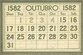 calendario gregorial