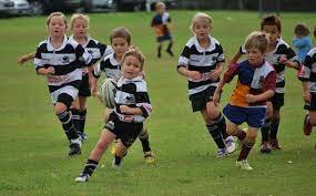 Primer entrenament de Rugby
