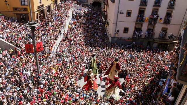 Primera festa major del poble