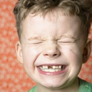 La primera dent caiguda