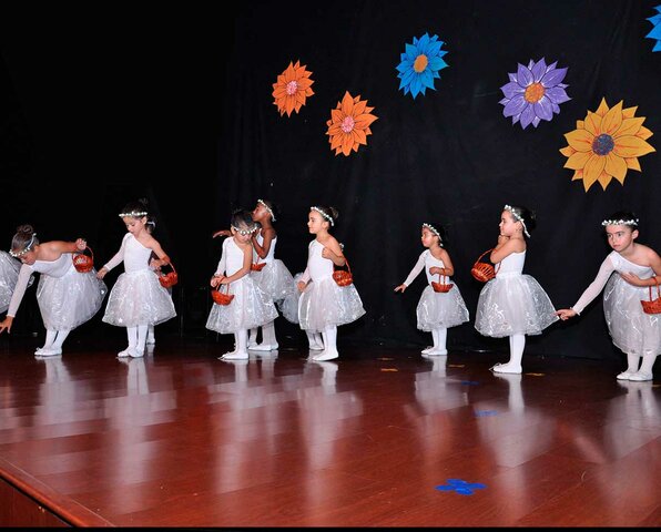 Primera actuació de ballet