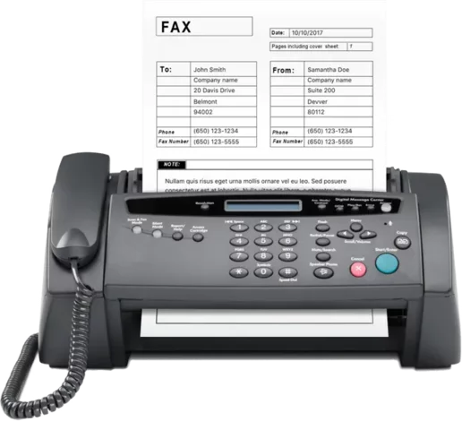 Fax machine