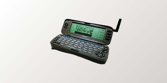 First Phone with a QWERTY keyboard