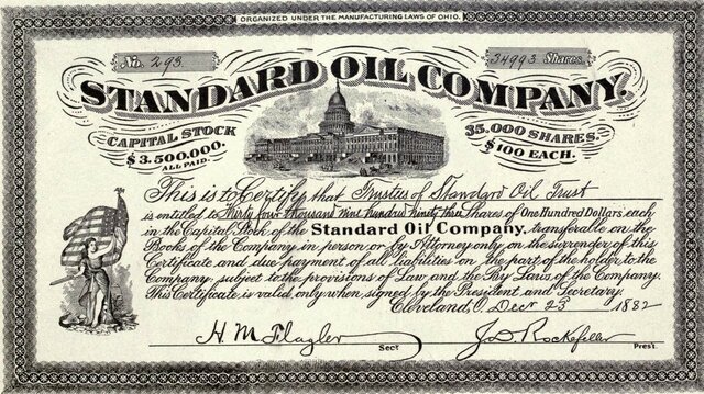 Rockefeller Opens Standard Oil